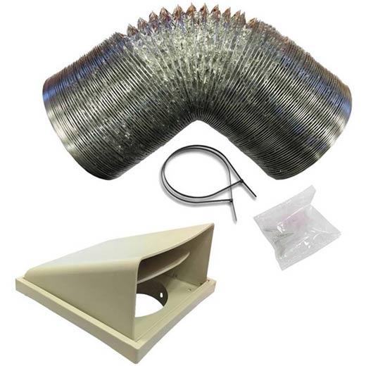125/150mm Stainless Steel Ducting Kit