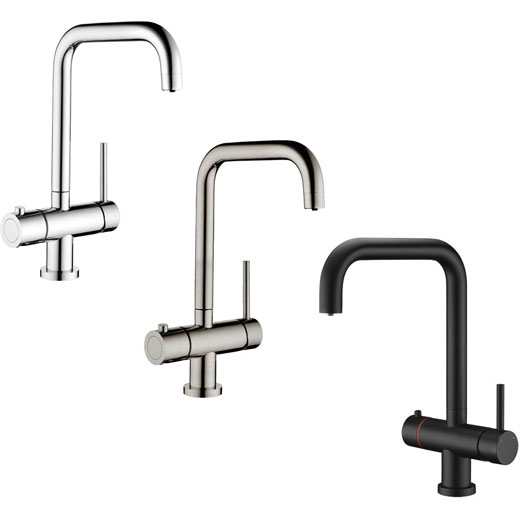 Prima+ 3 in 1 Hot Tap Chrome & Brushed Steel