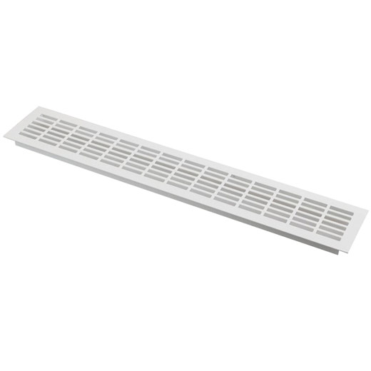 Silver Plinth Appliance Ventilation Grill