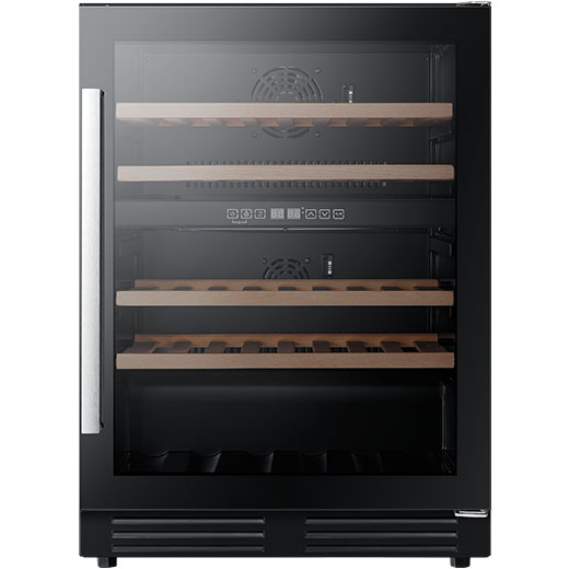 600mm Black Wine Cooler