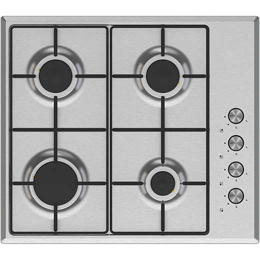 60cm Stainless Steel Gas Hob