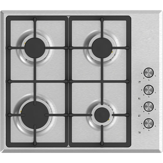 60cm Stainless Steel Gas Hob