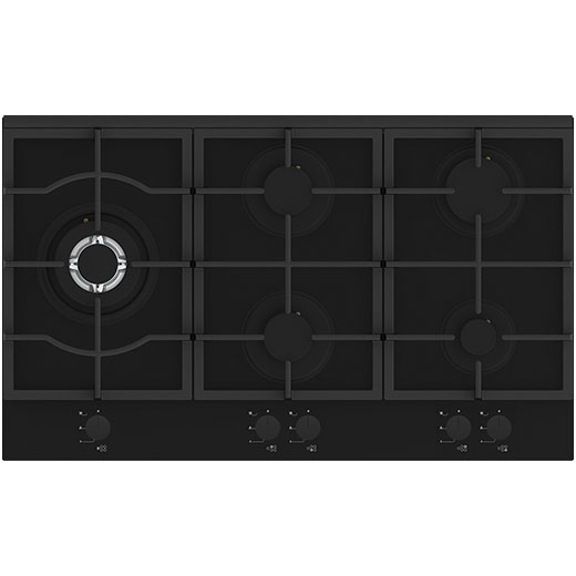 Prima+ 90cm Gas on Glass Hob