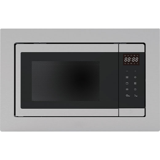 Built-in Stainless Steel Framed Microwave and Grill
