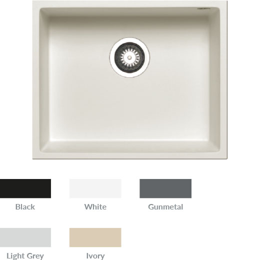 Prima Granite 1.0 Bowl Undermount Sink