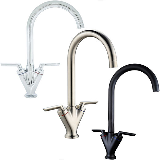 V Shape Dual Lever Mixer Tap